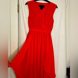 Orange Red Kardashian Kollection dress